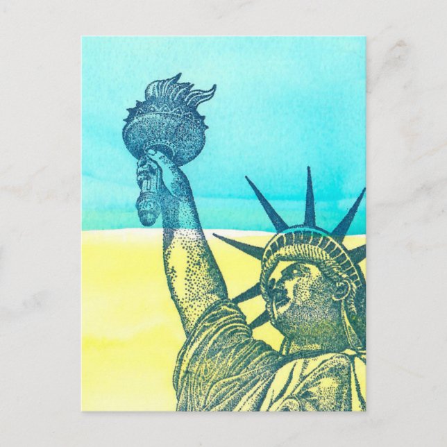 Carte Postale Position de l'Ukraine (Devant)