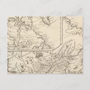 Carte Postale Possessions britanniques en Amérique du Nord