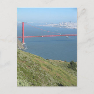 Carte Postale Post Card: San Francisco, Golden Gate Bridge