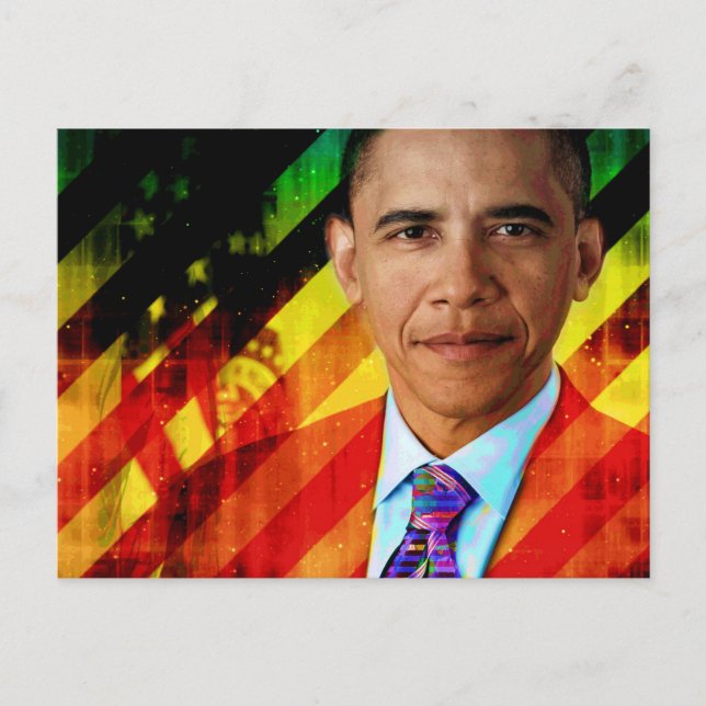 Carte Postale Post Urban Obama (Devant)