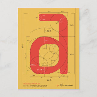 Carte Postale Postal Áurea