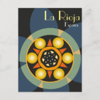 Postal de La Rioja, Espagne