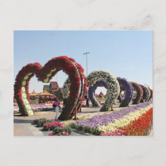 Carte Postale Postal Dubaï Miracle Garden