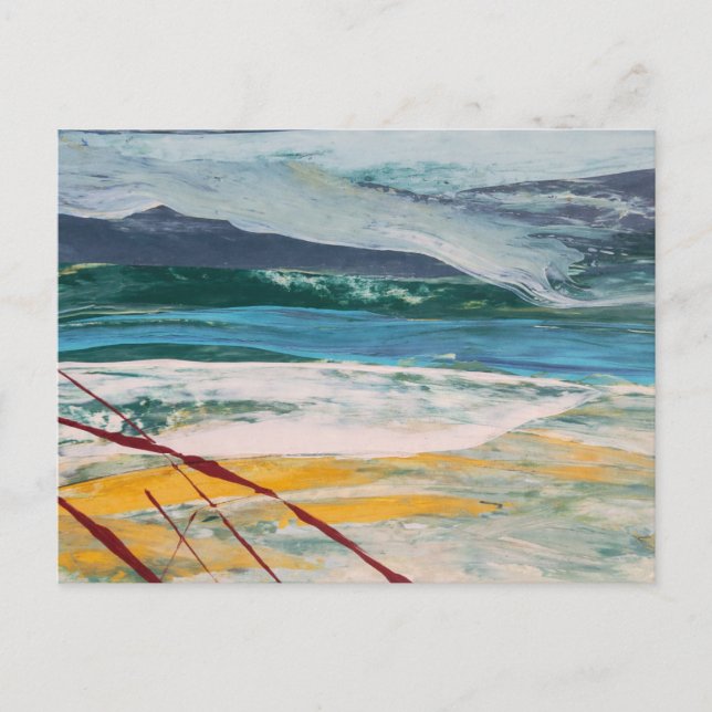 Carte Postale Postal Green Sea  (Devant)