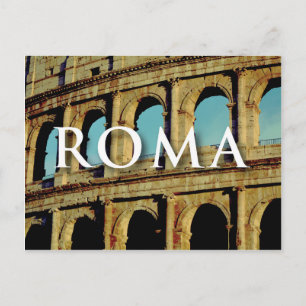 Carte Postale Postal Rome Italie Europe Wanderlust