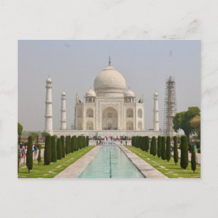 Carte Postale Postal Taj Mahal, Inde