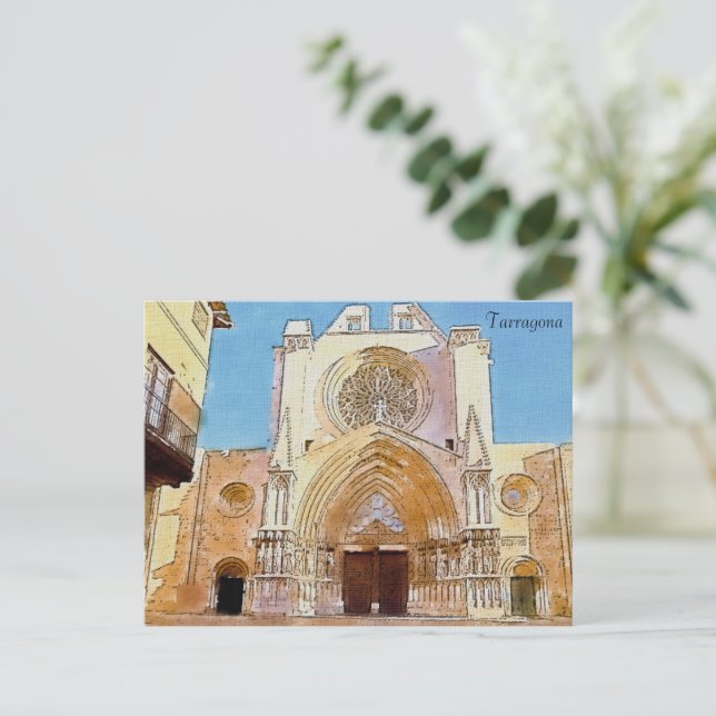 Carte Postale Postal Tarragona (Debout devant)