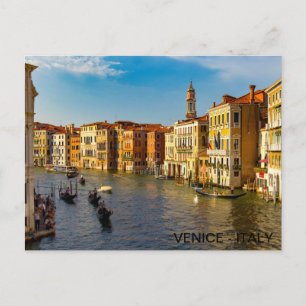 Carte Postale postal Venecia, Italia