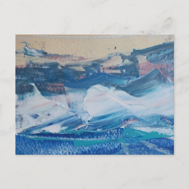 Carte Postale Postal Yellow Coast (Devant)