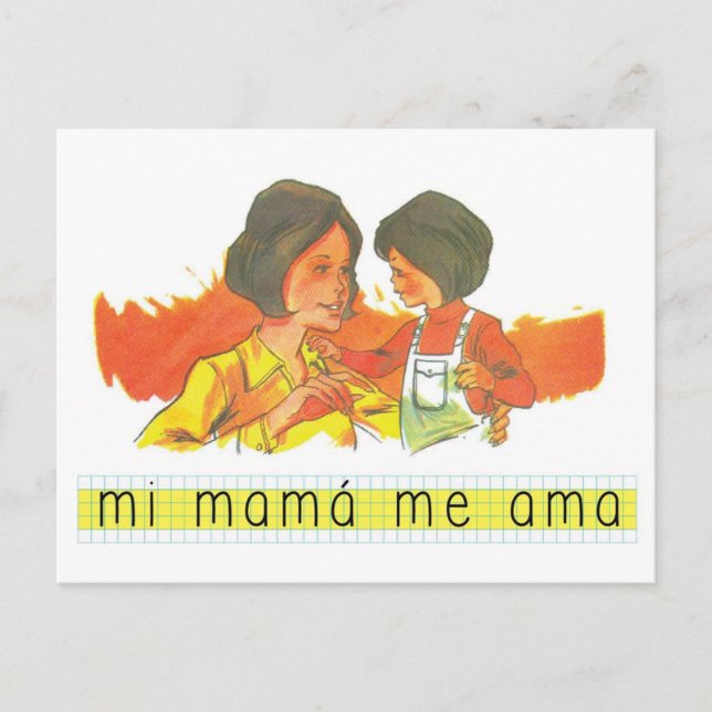 Carte Postale Postales : Maman, maman, maman. (Devant)