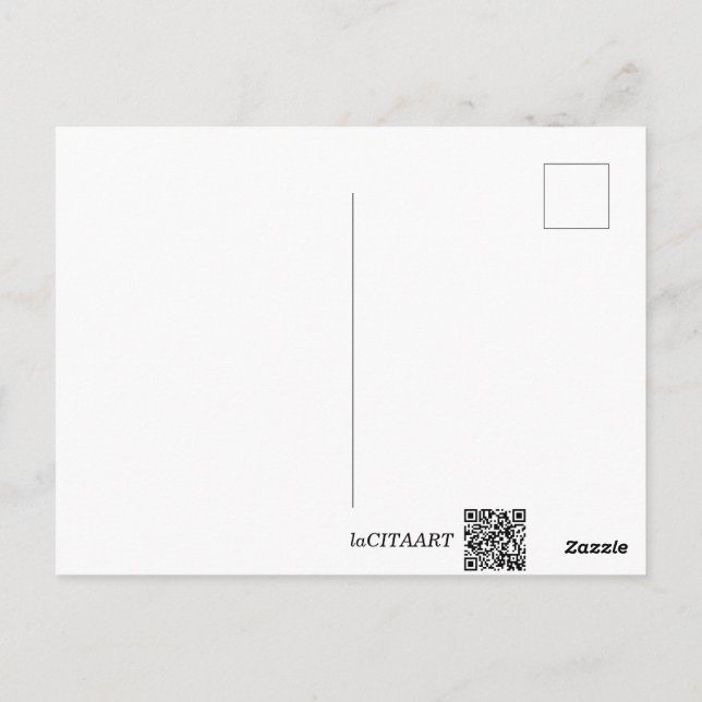 Carte Postale Postcard (Dos)