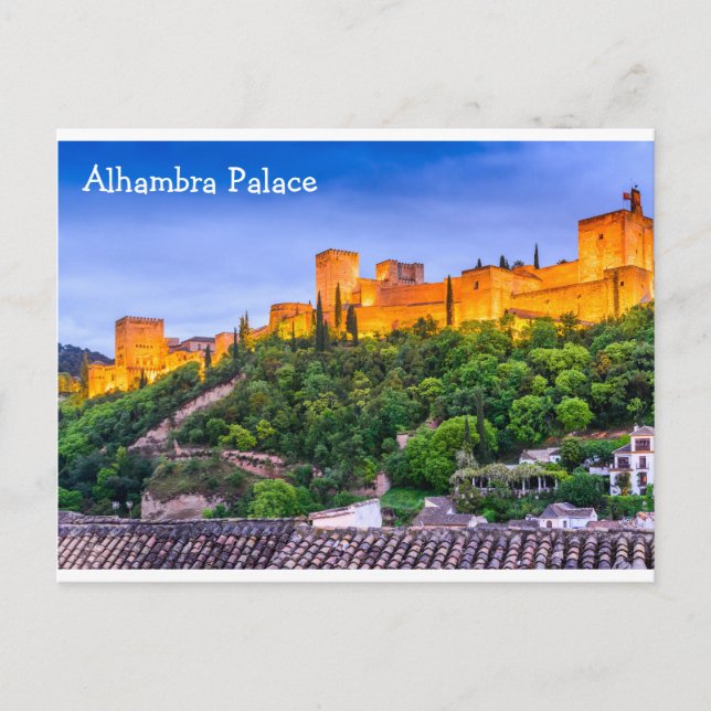 Carte Postale Postcard  Alhambra Palace (Devant)