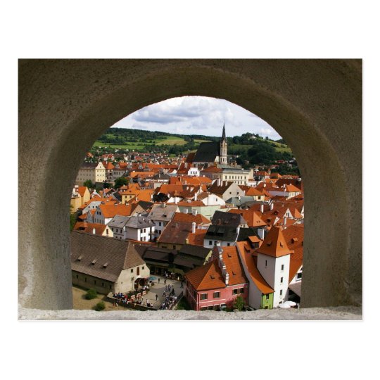 Carte Postale Postcard Cesky Krumlov, Czech Republic
