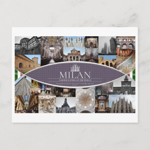 Carte Postale Postcard de Milan