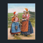 Carte Postale POSTCARD Dutch Sisters ne peut pas attendre la fêt<br><div class="desc">Carte postale très agréable pour votre invitation à la fête,  enregistrer l'occasion de la date,  le scrapbook,  ou juste parce que! ! !</div>