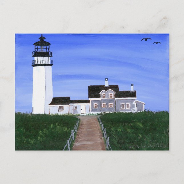 Carte Postale Postcard, Highland Light by M. Laplante (Devant)