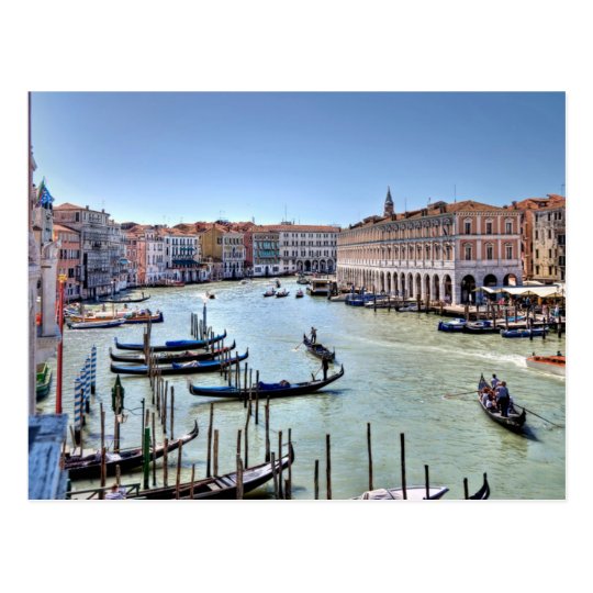 Carte Postale Postcard Hotel Sagrado, Venice Italy