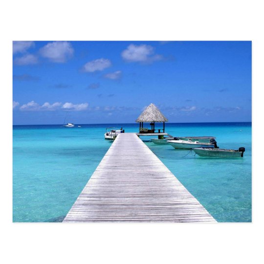 Carte Postale Postcard Kia Ora, Rangiroa Atoll French Polynesia