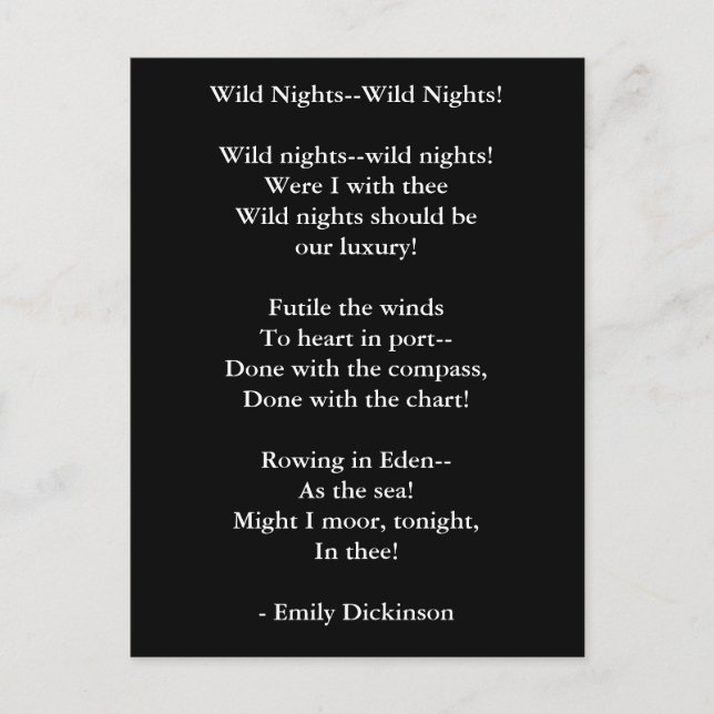 Carte Postale Postcard-Love Art-Love Poem 10 (Devant)