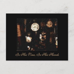 Carte Postale Postcard of Clock and Pocket Watch Collection