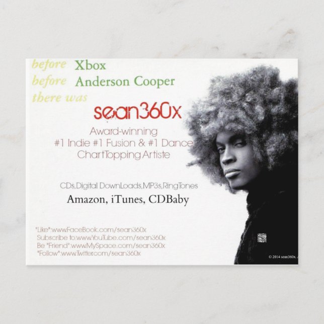 Carte Postale PostCard sean360x BE (Devant)