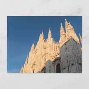 Carte Postale Postcard: The Golden Duomo of Milan