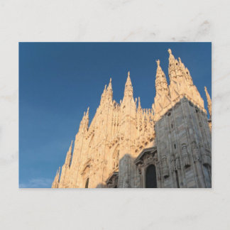 Carte Postale Postcard: The Golden Duomo of Milan