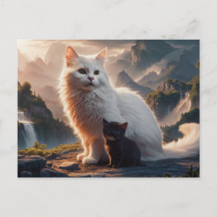 Carte Postale Postcards Cat Série 11 04