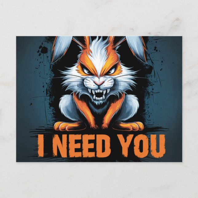 Carte Postale Postcards I Need You 05 (Devant)