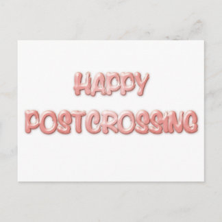 CARTE POSTALE POSTCROISEMENT HEUREUX