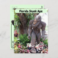 Postcrossing - Photo de l'Homme-singe de Floride