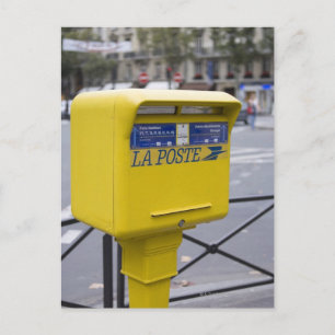 Carte Postale Poste à Paris