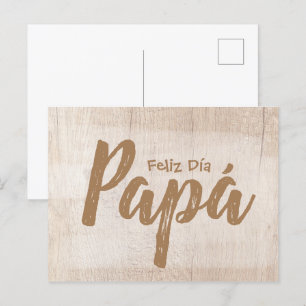 Carte Postale Poste de Tarjeta - Feliz Día Papá 02