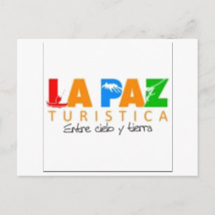 Carte Postale Poste de Tarjeta La Paz entre cielo y tierra