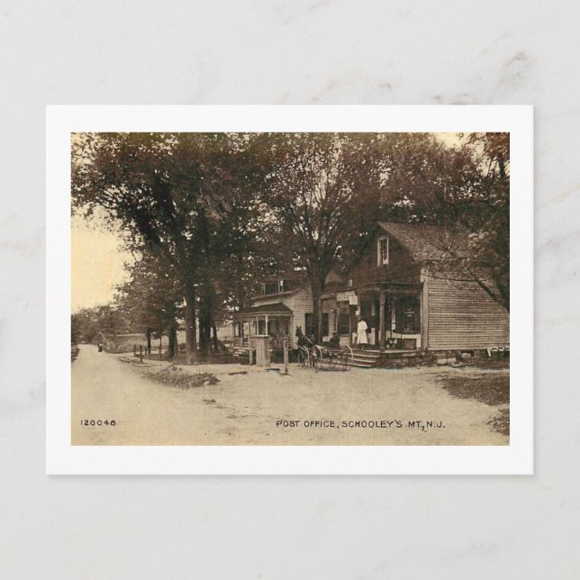 Carte Postale Poste, Schooley's Mountain, NJ Vintage (Devant)