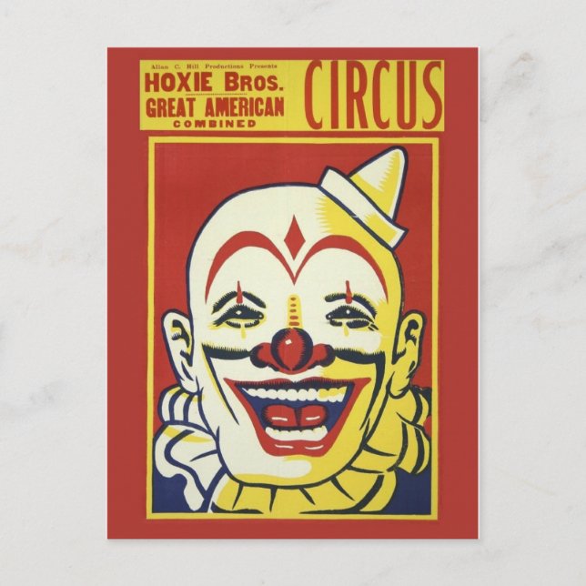 Carte postale Poster Circus (Devant)