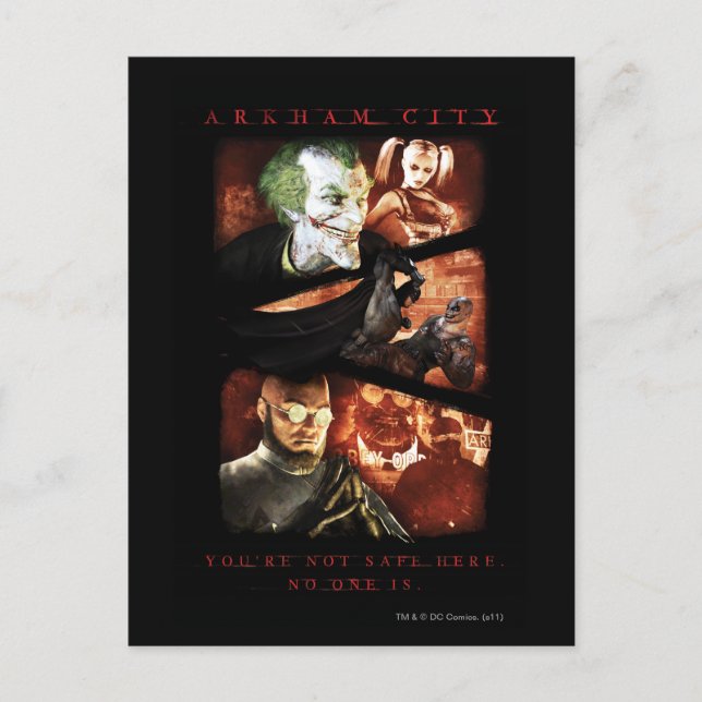 Carte Postale Poster d'AC - Vous n'êtes pas en sécurité ici 2 (Devant)
