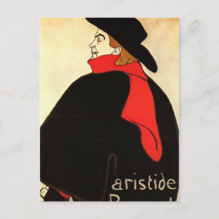 Carte Postale Poster d'art Toulouse Lautrec