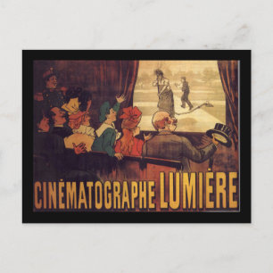 Carte Postale poster de cinéma Lumière