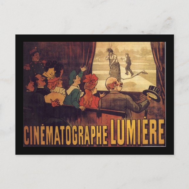 Carte Postale poster de cinéma Lumière (Devant)