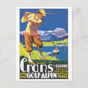 Carte Postale Poster de Crans