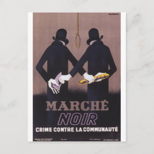Carte Postale Poster de la propagande des Marches