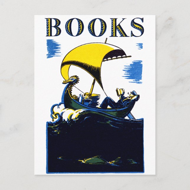 Carte Postale Poster de livres de 1930 (Devant)