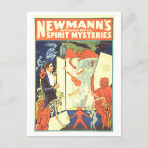 Carte Postale Poster de Newmann's Wonderful Spirit Mysteries