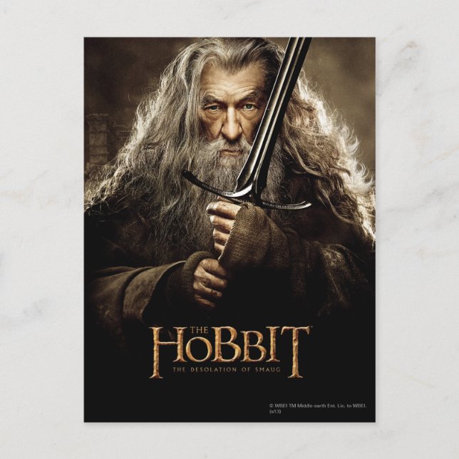 Carte Postale Poster de personnage Gandalf 1 (Devant)