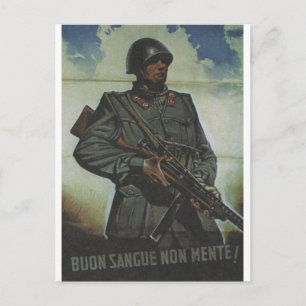 Carte Postale Poster de propagande sanguinaire