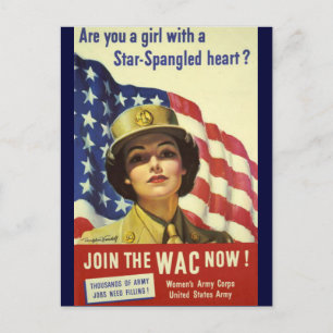 Carte Postale Poster de recrutement de l'ACC