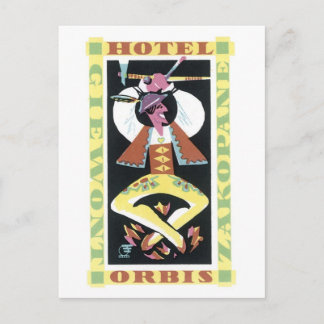 Carte Postale Poster de voyage de Hotel Orbis