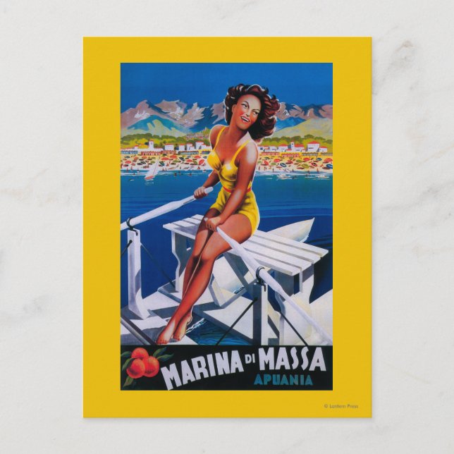 Carte Postale Poster de voyage Massa Marina (Devant)