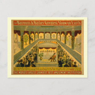 Carte Postale Poster du Barnum & Bailey Circus